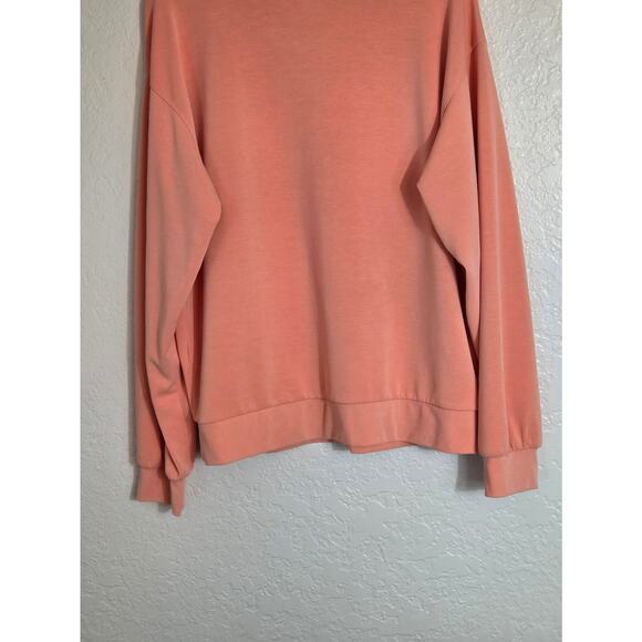Athleta Willow V-Neck Sweatshirt Women's Large Long‎ Sleeve Pullover Soft Cozy - Picture 6 of 8